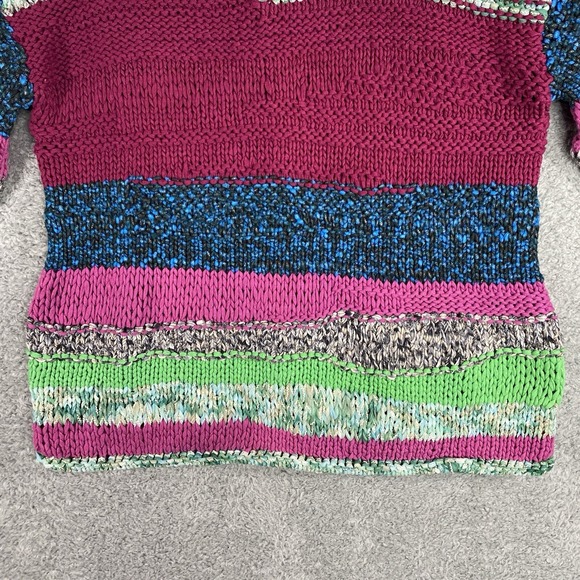 Marc by Marc Jacobs Womens Chunky Knit Sweater Size Large Oversized Artsy Cozy - Picture 7 of 16